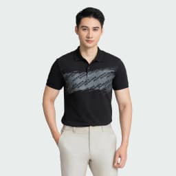 Thumbnail Áo Polo Nam Aristino Insidemen IPS001AZ dáng Slim Fit ôm vừa vặn họa tiết chữ, họa tiết phong cách Phục Hưng 4