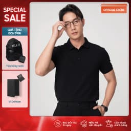 Thumbnail Áo polo nam basic form REGULAR R1300BB131 chất cotton cao cấp, áo thun có cổ basic đứng form thoáng mát nam tính 1