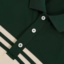 Thumbnail Áo POLO Nam Bigsize 80-140KG AKYOO Cao Cấp Cotton Co Giãn, Thâm Hút Mồ Hôi- PL XANH GHI 3