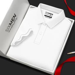 Thumbnail Áo polo nam cao cấp BASIC TRƠN [Tặng Kèm Hộp Quà Xịn] Vải cá sấu FeelMax thoáng mát - SIXMEN 1