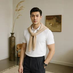 Thumbnail Áo polo nam cao cấp BASIC TRƠN [Tặng Kèm Hộp Quà Xịn] Vải cá sấu FeelMax thoáng mát - SIXMEN 3