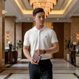 Thumbnail Áo polo nam cao cấp BASOR [Tặng Hộp Gói Quà] Vải cá sấu FeelMax thoáng mát, sang trọng - SIXMEN 3