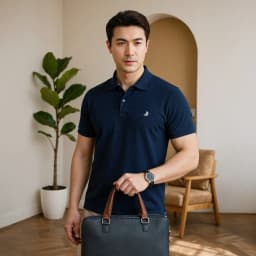 Thumbnail Áo Polo nam cao cấp cổ bẻ [Tặng Hộp Gói Quà] - BASOR Polo SIXMEN - Vải cá sấu FeelMax Thoáng mát 3