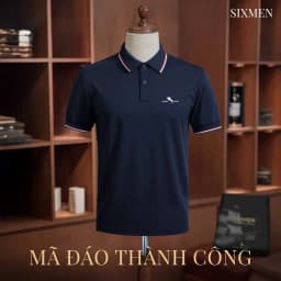 Thumbnail Áo polo nam cao cấp có cổ [Tặng Kèm Hộp Quà] SIXMEN - 3RIM HORSE - Polo vải FeelMax thoáng mát 4