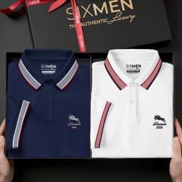 Thumbnail Áo polo nam cao cấp có cổ [Tặng Kèm Hộp Quà Xịn] SIXMEN - CARO CASUS - Vải FeelMax thoáng mát 3