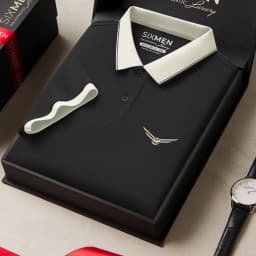 Thumbnail Áo polo nam cao cấp DAVIN EAGLE [Tặng Kèm Hộp Quà Xịn] Vải FeelMax thoáng mát, thanh lịch - SIXMEN 1