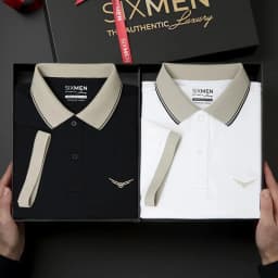 Thumbnail Áo polo nam cao cấp DAVIN EAGLE [Tặng Kèm Hộp Quà Xịn] Vải FeelMax thoáng mát, thanh lịch - SIXMEN 4