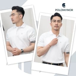 Thumbnail Áo polo nam cao cấp ELON, BST SÁNH ĐÔI, vải cá sấu cotton interlock, thanh lịch, sang trọng - POLOMANOR 3