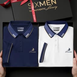 Thumbnail Áo polo nam cao cấp FAVOR [Tặng Kèm Hộp Quà] Vải cá sấu FeelMax thoáng mát, sang trọng - SIXMEN 4