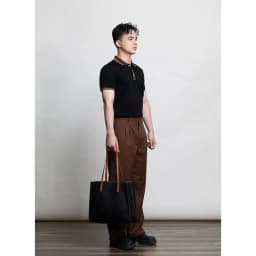 Thumbnail Áo polo nam cao cấp form REGULAR R1300 BD280 chất cotton phối bo cổ họa tiết đơn giản cao cấp nam tính BEN & TOD 4