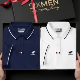 Thumbnail Áo polo nam cao cấp ITALY HORSE [Tặng Kèm Hộp Quà] Vải cá sấu FeelMax thoáng mát -  SIXMEN 4