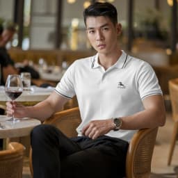 Thumbnail Áo Polo nam cao cấp SIXMEN [Tặng Hộp Gói Quà] Mã Đáo Thành Công - Vải cá sấu FeelMax thoáng mát 3