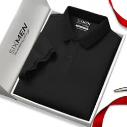 Thumbnail Áo polo nam cao cấp SIXMEN - BASIC TRƠN [Tặng Kèm Hộp Quà Xịn] vải cá sấu FeelMax thoáng mát 1