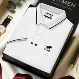 Thumbnail Áo polo nam cao cấp SIXMEN [Tặng Kèm Hộp Quà] vải cá sấu FeelMax thoáng mát -  Polo ITALY HORSE 1