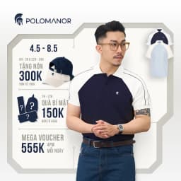 Thumbnail Áo polo nam cao cấp VETRA, BST SÁNH ĐÔI, vải cá sấu cotton interlock, thanh lịch, sang trọng - POLOMANOR 1
