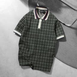 Thumbnail Áo Polo Nam Christmas Vibe The Checked, Chất Vải Cotton blend Thoải Mái, PL0157, SOMEHOW 1