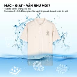 Thumbnail Áo Polo Nam Cổ Bẻ Rabbit  thêu hoạ tiết thỏ , chất cotton CVC thoáng mát, kiểu dáng trẻ trung, thanh lịch - FEAER 2