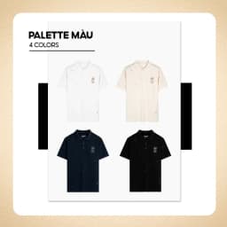 Thumbnail Áo Polo Nam Cổ Bẻ Rabbit  thêu hoạ tiết thỏ , chất cotton CVC thoáng mát, kiểu dáng trẻ trung, thanh lịch - FEAER 3