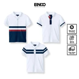Thumbnail Áo polo nam cổ bẻ tay ngắn phong cách cổ điển lịch sự chất liệu cotton cá sấu cao cấp ELNIDO 1
