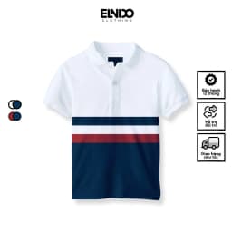 Thumbnail Áo polo nam cổ bẻ tay ngắn phong cách cổ điển lịch sự chất liệu cotton cá sấu cao cấp ELNIDO 2