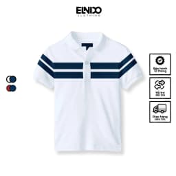 Thumbnail Áo polo nam cổ bẻ tay ngắn phong cách cổ điển lịch sự chất liệu cotton cá sấu cao cấp ELNIDO 3