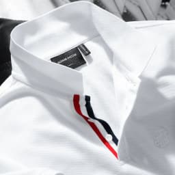Thumbnail Áo Polo Nam Collage Piece White, Chất Vải Cá Sấu CVC Thoải Mái, PL0154, SOMEHOW 4