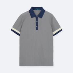 Thumbnail Áo Polo Nam Form Regular R1300 BD148 Họa Tiết Phối Sọc Viền Thanh Lịch, Trẻ Trung 2