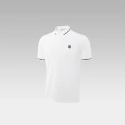 Thumbnail Áo POLO nam HLA Sportsday chơi golf, tennis họa tiết viền, chất liệu cotton Pique cao cấp thoáng mát mềm nhẹ 3