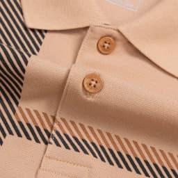 Thumbnail Áo Polo Nam INSIDEMEN Họa Tiết Kẻ Nam Tính Cao Cấp Ngắn Tay Giặt Không Nhăn Vải Mái Cực Sang Trọng IPS003S3 4