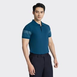 Thumbnail Áo Polo Nam INSIDEMEN Tay Ngắn Họa Tiết In Slim fit IPS006AZ 3