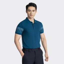 Thumbnail Áo Polo Nam INSIDEMEN Tay Ngắn Họa Tiết In Slim fit IPS006AZ 4