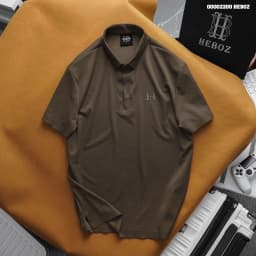 Thumbnail Áo polo nam không đường may HEBOZ 3M thanh lịch chất vải thoáng khí cao cấp - 00002200 2
