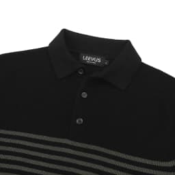 Thumbnail Áo Polo nam LEN DỆT KIM cotton cao cấp Block Stripes Polo phong cách thời thượng thanh lịch chỉn chu LEEVUS APL334 2