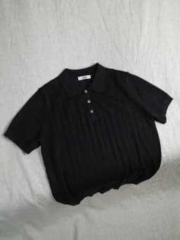 Thumbnail Áo Polo Nam Len Mongtoghi Sọc DNST 5621, Form Suông Nhẹ 4