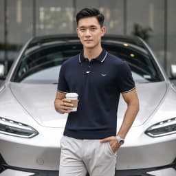 Thumbnail Áo Polo nam LISTAR cao cấp cổ bẻ [Tặng Hộp Gói Quà Xịn] vải cá sấu thoáng mát, tinh tế - SIXMEN 3