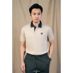 Thumbnail Áo Polo Nam Merlin Dustyman, Vải Double Face Thoáng Mát, Chống Nhăn, Mềm Mại, Co Dãn Tốt 4