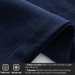 Thumbnail Áo Polo Nam MIX-COLOR Ngắn Tay 5S FASHION Cotton Mát Lạnh, Thoáng Khí, Lịch Lãm APC25033 3