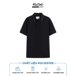 Thumbnail Áo Polo Nam Ngắn Tay Phối Cổ Form Fitted - Routine 10F24POL029R2 2