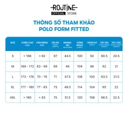 Thumbnail Áo Polo Nam Ngắn Tay Phối Cổ Form Fitted - Routine 10F24POL029R2 4