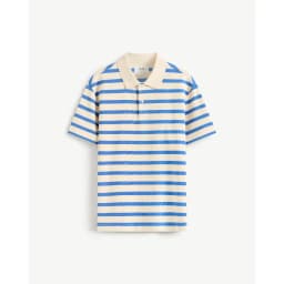 Thumbnail Áo Polo Nam Ngắn Tay Sọc Ngang Form Fitted - Routine 10S25POL027 1