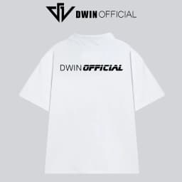 Thumbnail Áo polo nam nữ in brand Dwin tee cổ bẻ basic form rộng phông tay lỡ unisex oversize 3