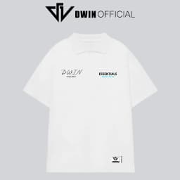 Thumbnail Áo polo nam nữ trơn brand Dwin tee cổ bẻ basic form rộng phông tay lỡ unisex oversize 3