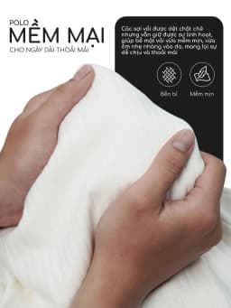 Thumbnail Áo polo nam PARADO vải thun gân thoáng mát, co dãn tốt, tôn dáng, che khuyết điểm - HUSSIO 3