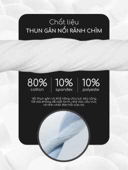 Thumbnail Áo polo nam PARADO vải thun gân thoáng mát, co dãn tốt, tôn dáng, che khuyết điểm - HUSSIO 4