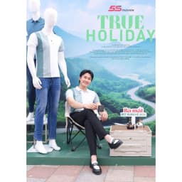 Thumbnail Áo Polo Nam PIQUE 5S FASHION, Chất Cotton Thiết Kế Can Phối Nổi Bật,Lịch Lãm (APC24089) 4