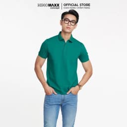 Thumbnail Áo Polo Nam Premium Polo Tay Ngắn Sợi Cotton Mercerized N&M CLUB Ninomaxx 2105018 2