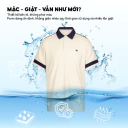 Thumbnail Áo polo nam Puppy cổ bẻ, tay ngắn, vải CVC cao cấp thoáng mát, co giãn, logo thêu ngực đơn giản, thanh lịch - FEAER 2
