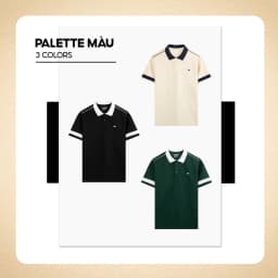 Thumbnail Áo polo nam Puppy cổ bẻ, tay ngắn, vải CVC cao cấp thoáng mát, co giãn, logo thêu ngực đơn giản, thanh lịch - FEAER 4
