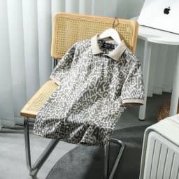 Thumbnail Áo Polo Nam Random Words Pattern, Chất Vải Cotton blend Thoải Mái, PL0153, SOMEHOW 3