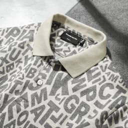 Thumbnail Áo Polo Nam Random Words Pattern, Chất Vải Cotton blend Thoải Mái, PL0153, SOMEHOW 4